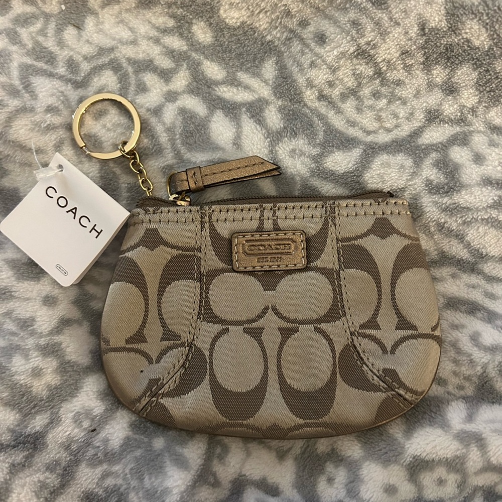 Coach mini pouch